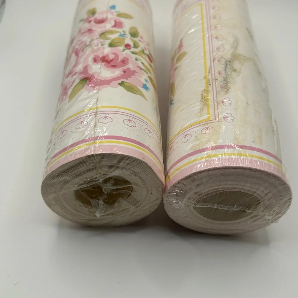 Floral Pink Rose Table Runner Set - Pink, Green, Blue